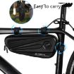 WEST BIKING YP0707257 EVA Hard Shell Bicycle Triangle Bag (Black) - 5