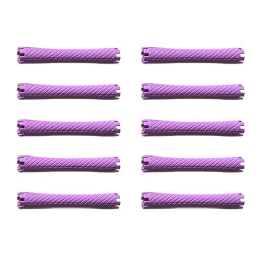 Large Pear Flower Curly Perm Bars, Hair Salon Tools, 6 Pack - 1
