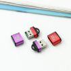 Mini Micro SD & TF Card Reader 480Mbps (Red) for Phone & Speaker - 4