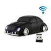 CM0010B Car Shape Wireless Mouse, 1200 DPI, 3-Keys, Black - 1