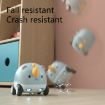 Cartoon Pet Pull Back Inertia Car Toy for Kids (Rhino) - 4