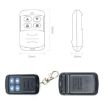 Electric Roller Shutter Remote Control Key - 2 PCS, 315MHz, Waterproof - 2