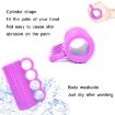 Purple Hemiplegia Finger Rehab Grip Ball for Adult Massage Training - 5