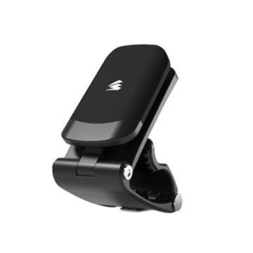 SUMITAP Magnetic HUD Car Phone Bracket Mute Stent (Deep Black) - 1