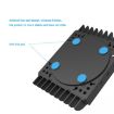 JYS X133 Cooling Base + Disc Storage for XBOX Series X (Black) - 4