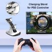 IPLAY Wireless Bluetooth Handle Charger HBP-314 for PS5 (White) - 6