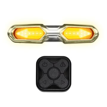 Smart Wireless Bicycle Tail Light with Remote Control (DT-6002Z) - 1