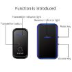 CACAZI Smart Wireless Doorbell Remote, UK Plug, White - 4