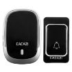 CACAZI Smart Waterproof Wireless Doorbell US Plug (Black) - 1