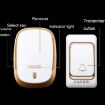 CACAZI Smart Waterproof Wireless Doorbell US Plug (Black) - 4