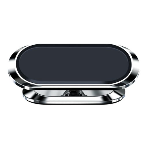 2 PCS Car Phone Holder Magnetic Suction Cup, F16 Silver - 1
