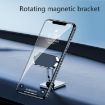 2 PCS Car Phone Holder Magnetic Suction Cup, F16 Silver - 4