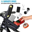 WILD MAN M20 Cycling Phone Bag: Waterproof, Black, Touch Screen - 3
