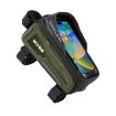 WILD MAN M20 Green Waterproof Cycling Phone Bag with Touch Screen - 1