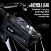 WILD MAN M20 Green Waterproof Cycling Phone Bag with Touch Screen - 5