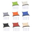 Waterproof Outdoor Garden Sunshade Sail Canopy, 2m x 2m, Beige - 2