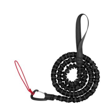 ZXCQYS-L Black Bicycle Tow Rope for Parent-Child Mountain Biking - 1