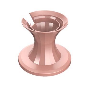 Rose Pink Metal Bracket for Apple HomePod Mini Speaker - 1