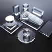 2 PCS 4x4x8cm Transparent Acrylic Cube Photo Props Ornaments - 3