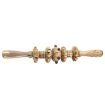 Wooden Leg & Abdominal Roller Massager with 358 Wheels - 1