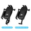 WEST BIKING 360 Rotatable Aluminum Bike Phone Holder, Rearview Mirror Style - 2