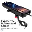 WEST BIKING 360 Rotatable Aluminum Bike Phone Holder, Rearview Mirror Style - 4