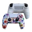 2 PCS PS5 Gamepad Silicone Cover with 27+ Thumbstick Caps - 3
