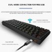 LEAVEN K28 61 Keys RGB Wireless/Wired Mechanical Keyboard White - 5