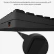 LEAVEN K28 61 Keys RGB Wireless/Wired Mechanical Keyboard Red Axis - 3