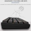 LEAVEN K28 61 Keys RGB Wireless/Wired Mechanical Keyboard Red Axis - 6