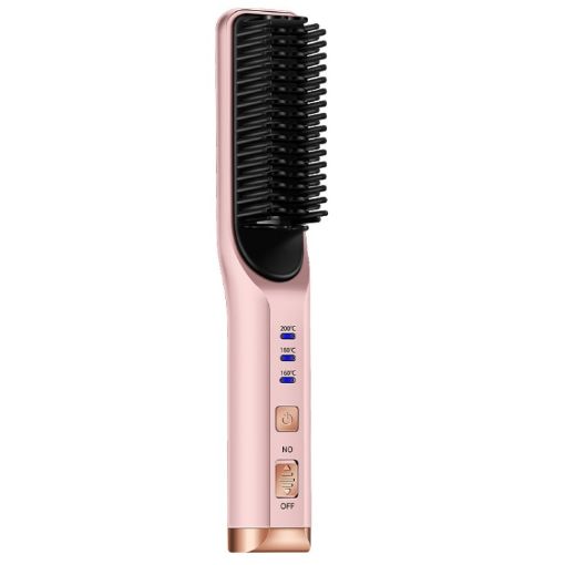 Mini Pink 2 In 1 Curling & Straightening Dual-Use Hair Straightener - 1