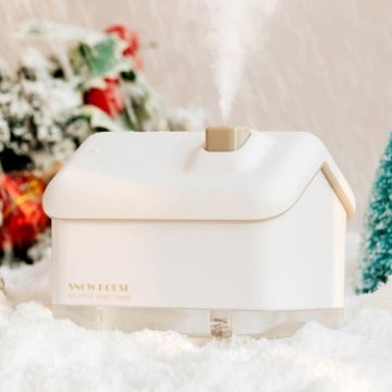 Mini Snow House USB Air Humidifier White QB2020-008-G1 - 1