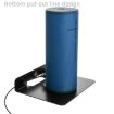 Universal Wall Storage Bracket for Bluetooth Speaker, Black - 5