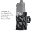 SMCP5456 Motorcycle Drink Holder, Kettle Frame, Black Clamp - 4