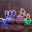 Boo LED Neon Light for Festive Bar & Shop Decorations - 6