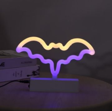 Bat LED Neon Light Decoration for Festive Atmosphere and Bars - 1
