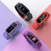S90 Purple Smart Bracelet: Sleep Monitor & Bluetooth Pedometer - 2