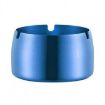 Large Blue Windproof & Drop-Proof Stainless Steel Ashtray - 1