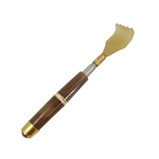 Magnetic Retractable Back Scratcher (Brown) - 1