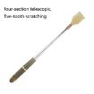 Magnetic Retractable Back Scratcher (Brown) - 3
