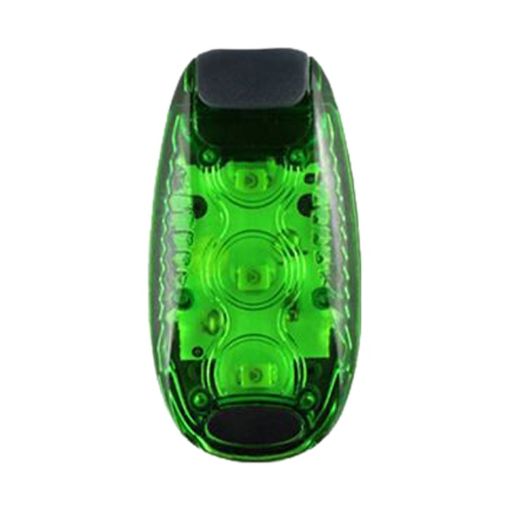 Green LED Outdoor Bicycle Tail Light for Night Cycling & Running - 1