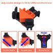 4 PCS 90 Degree Woodworking Right Angle Clip Set (OPP Bag) - 5