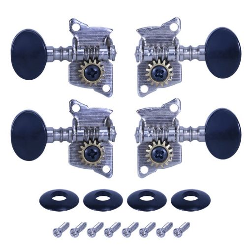 16 PCS Metal Ukulele Open Type Single Link Tuning Set - 1