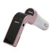 G7 Rose Gold Bluetooth FM MP3 Player for Car (Hands-Free) - 1