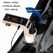 G7 Rose Gold Bluetooth FM MP3 Player for Car (Hands-Free) - 4