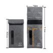 FIREDOG CL-104 Pink Mini Smoke Zipper Anti-Clad Tobacco Bag - 3