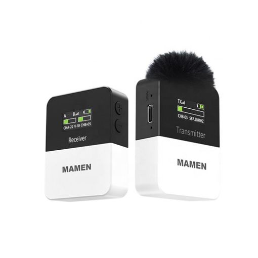 MAMEN KT-W1 Live Single-Reverse Camera Microphone 1 in 1 - 1