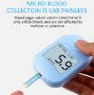 Home Auto Blood Glucose Test 803 LCD Screen, English Version Set - 4
