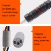 CDF-M3 3 Pin Waterproof Wire Connector Specification - 5