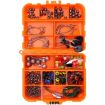 213 PCS Squid Hook Accessories Set - 026 Orange Box - 1